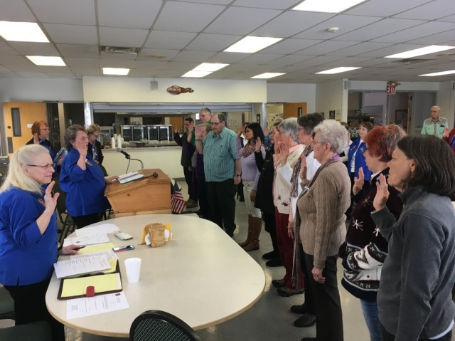 Auxiliary Members Sworn In