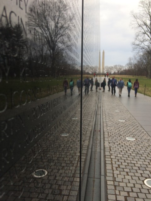 Vietnam Memorial Wall